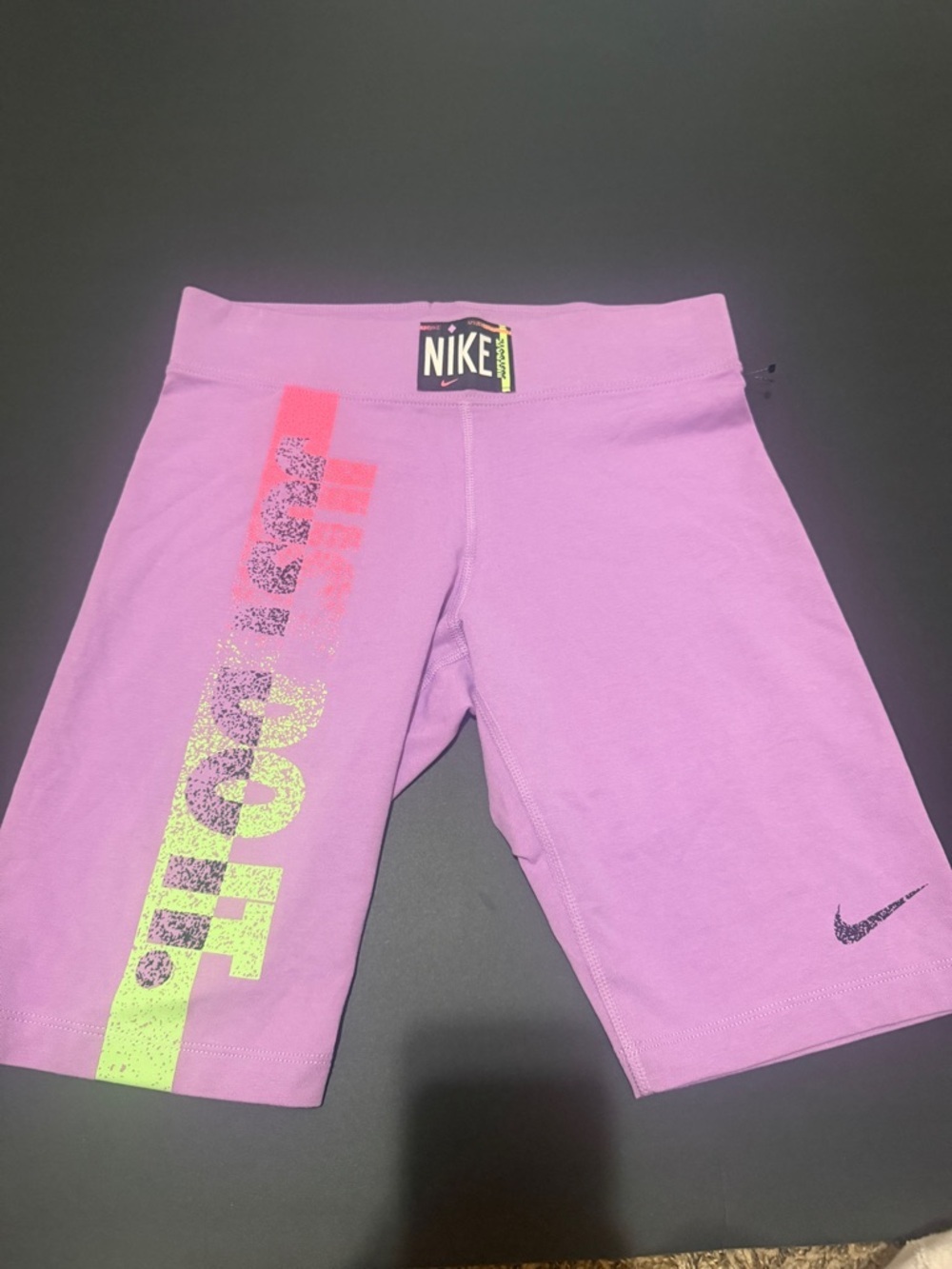 Nike Women's Purple Bike Shorts
